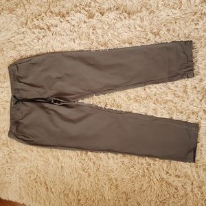 Mens relaxed drawwaist chinos medium, olive green